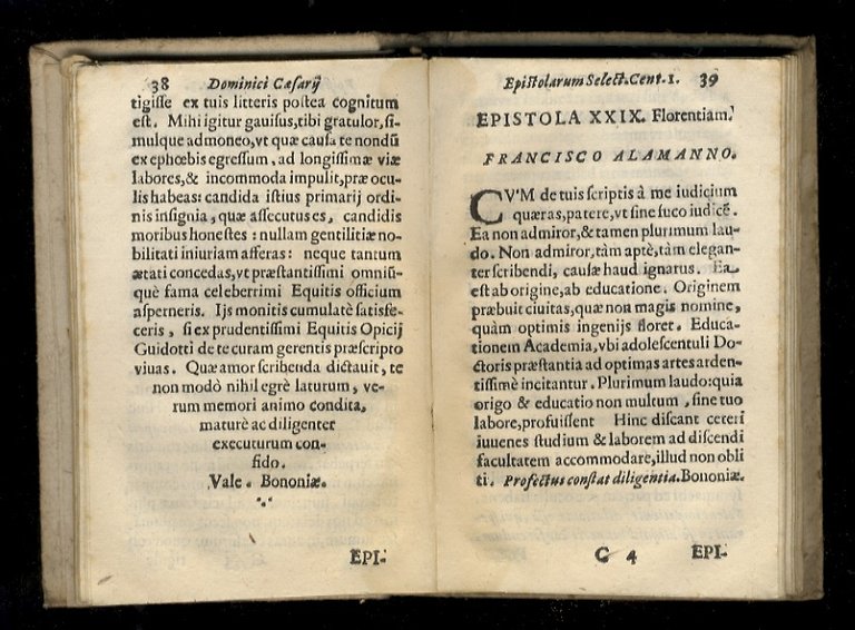 Dominici Caesarii (.) Epistolarum selectarum centuriae II.