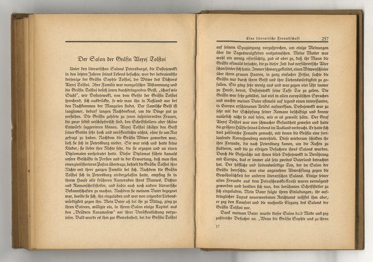 Dostoejewski geschildert von seiner Tochter.