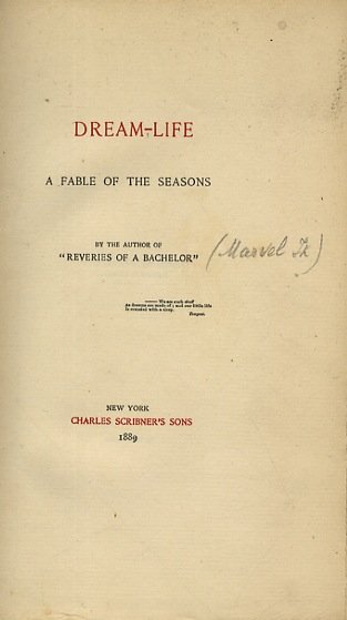 Dream-Life. A fable of the seasons.