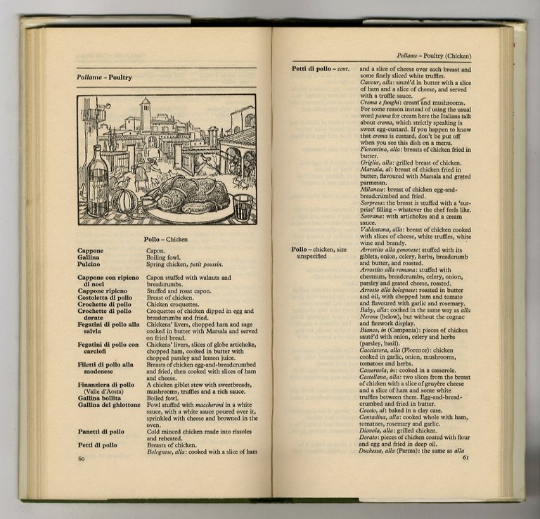 Eating Italian. Menus and Markets. Illustrated by A. C. Eccott.