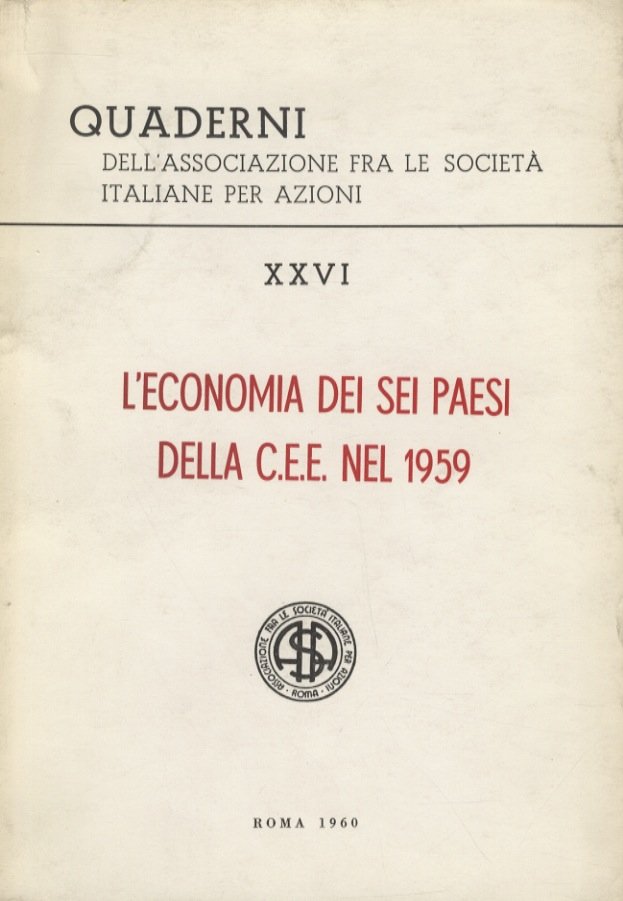 Economia (L') dei sei paesi della C.E.E. nel 1959.
