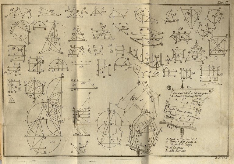 Elementi della Geometria teorica e pratica, colla corrispondenza alle proposizioni …