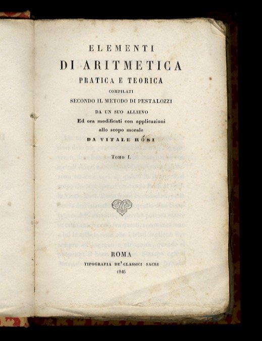 Elementi di aritmetica pratica e teorica, compilati secondo il metodo …