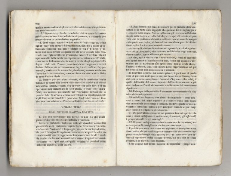 Elementi di Filosofia. Volume III (Psicologia razionale - Ontologia) & …