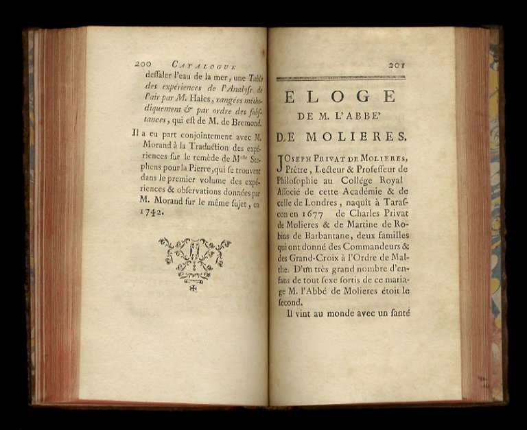 Eloges des Académiciens de l'Academie Royale des Sciences morts dans … | Immagine Gallery 3