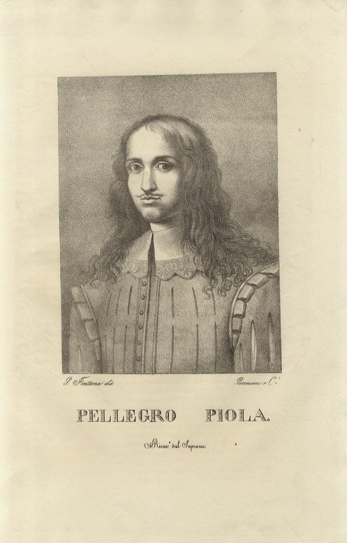 ELOGIO di Pellegro Piola. (Nato in Genova l'anno 1617, morto …
