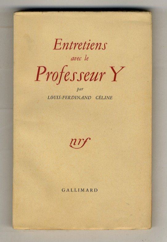 Entretiens avec le Professeur Y.