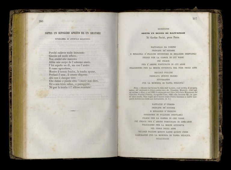 Epistolario [.] con le iscrizioni greche triopee da lui tradotte …