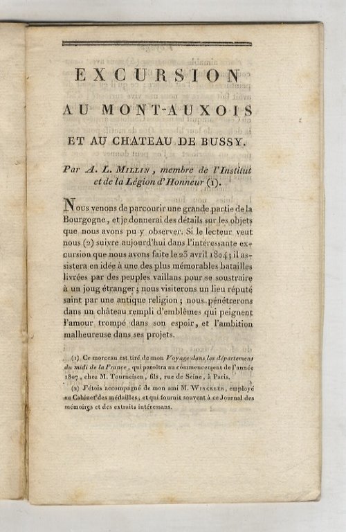 Escursion au Mont-Aixois et au Chateau de Bussy. | Immagine Gallery 3