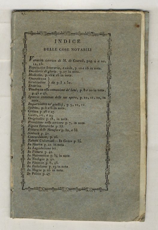 Escursione sulla lettera del certo de Coureil scritta al celebre … | Immagine Gallery 2