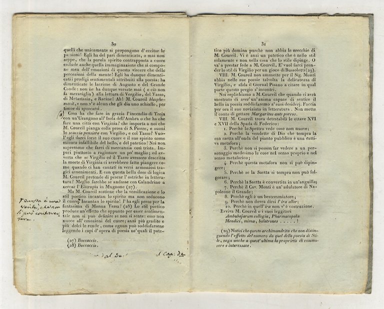 Escursione sulla lettera del certo de Coureil scritta al celebre … | Immagine Gallery 3