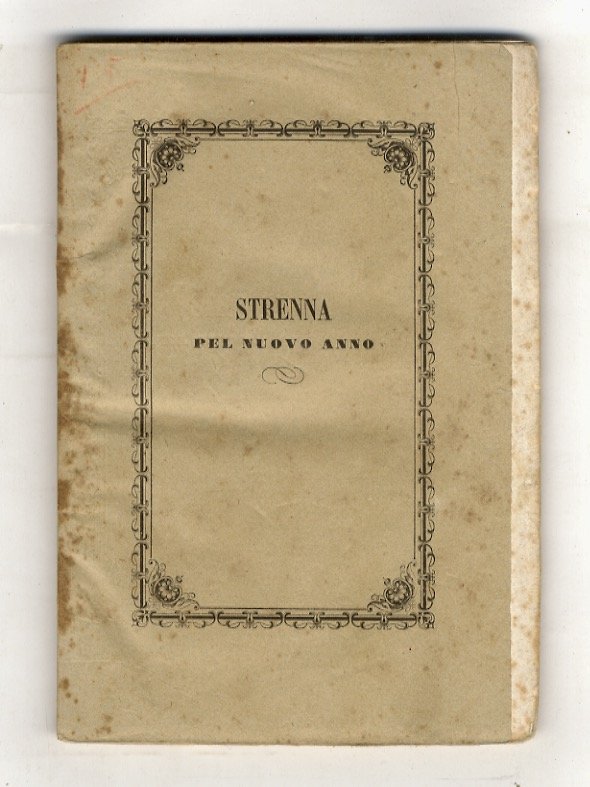 Esercitazioni filologiche. Num. 15. In: Strenna pel Nuovo Anno, 1859.