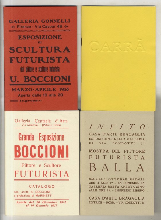 Esposizioni futuriste. I serie: 1912-1918. Esposizioni futuriste. II serie: 1918-1931. | Immagine Gallery 2