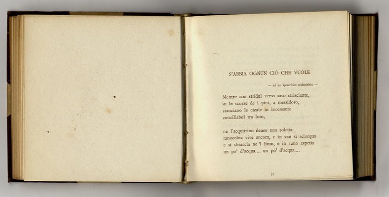 Esuli sogni (1894-1896).