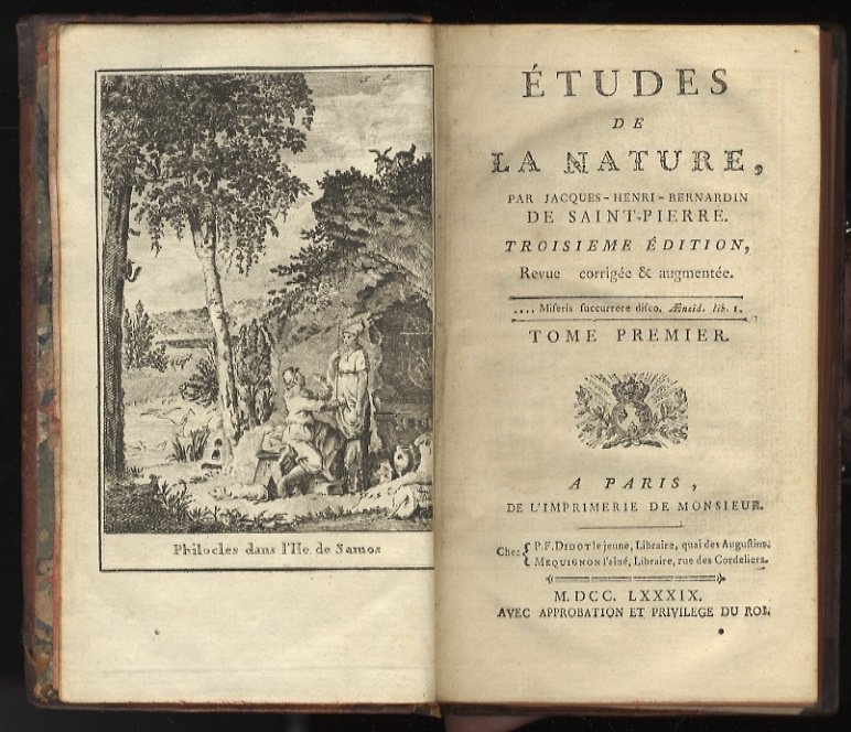 Etudes de la nature (.) Troisième édition, revue, corrigée et …