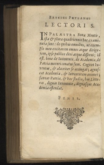 Eurycii Puteani Suada Attica sive orationum selectarum syntagma. Item palaestra …