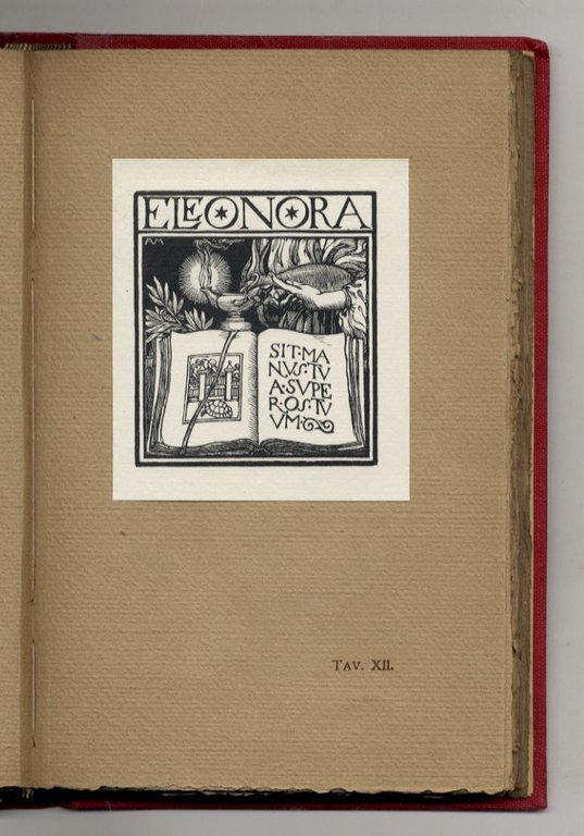 Ex libris di Antonello [Antonio] Moroni. XXXVI xilografie originali. Con …