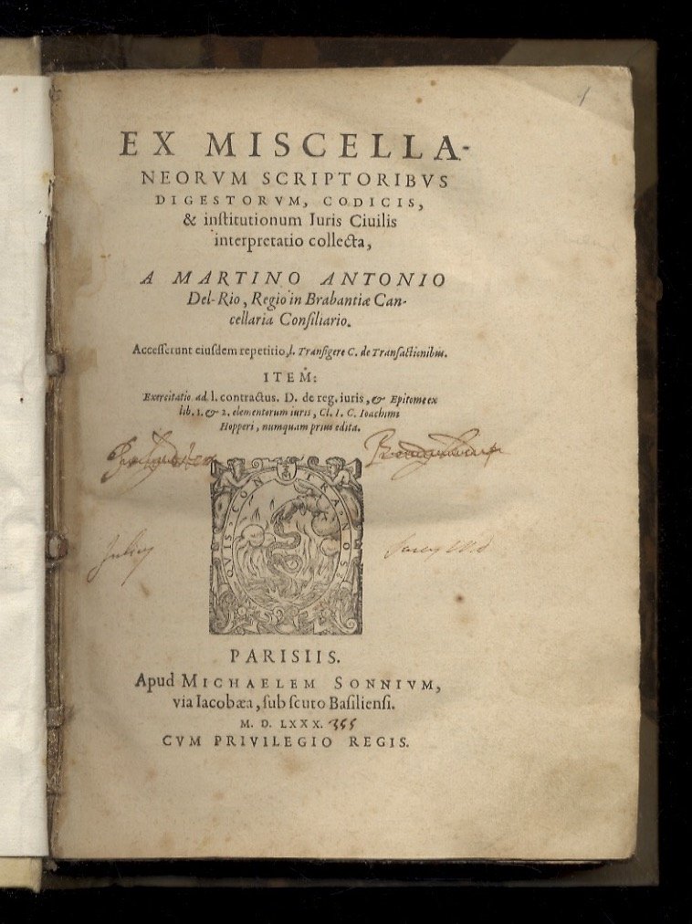 Ex miscellaneorum scriptoribus Digestorum, Codicis, & institutionum Iuris Civilis interpretatio …