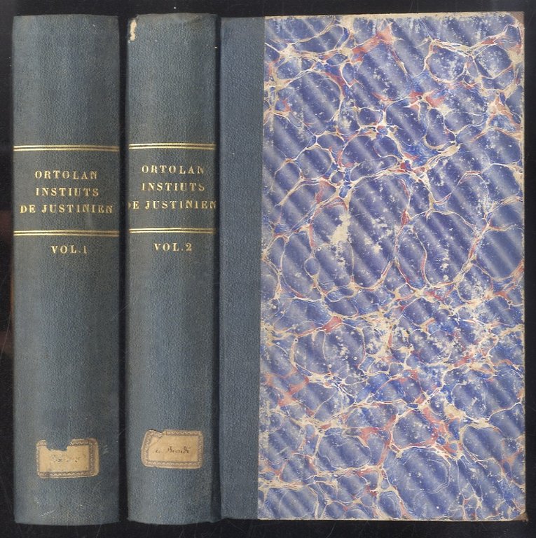 Explication historique des instituts de l'Empereur Justinien [.] Précédée d'une …