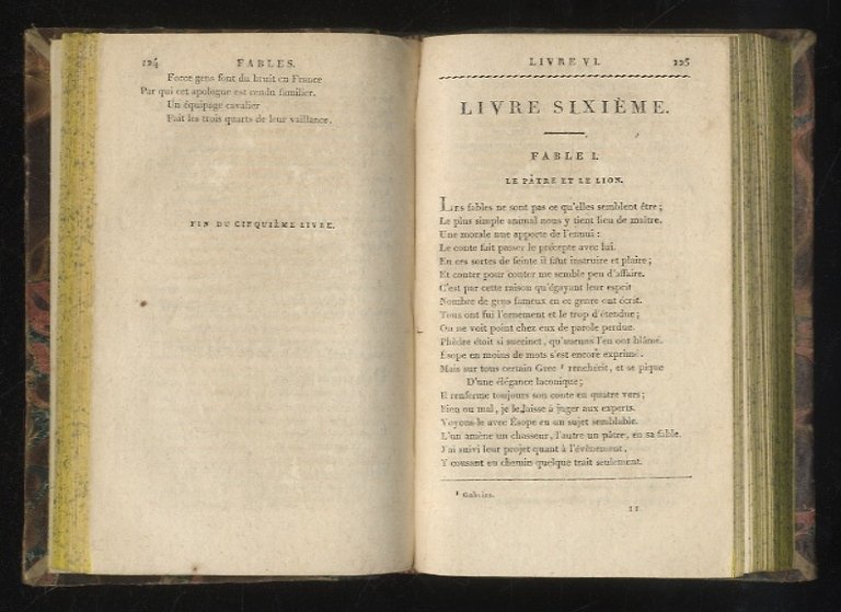 Fables de La Fontaine. Stéréotype d'Herhan.