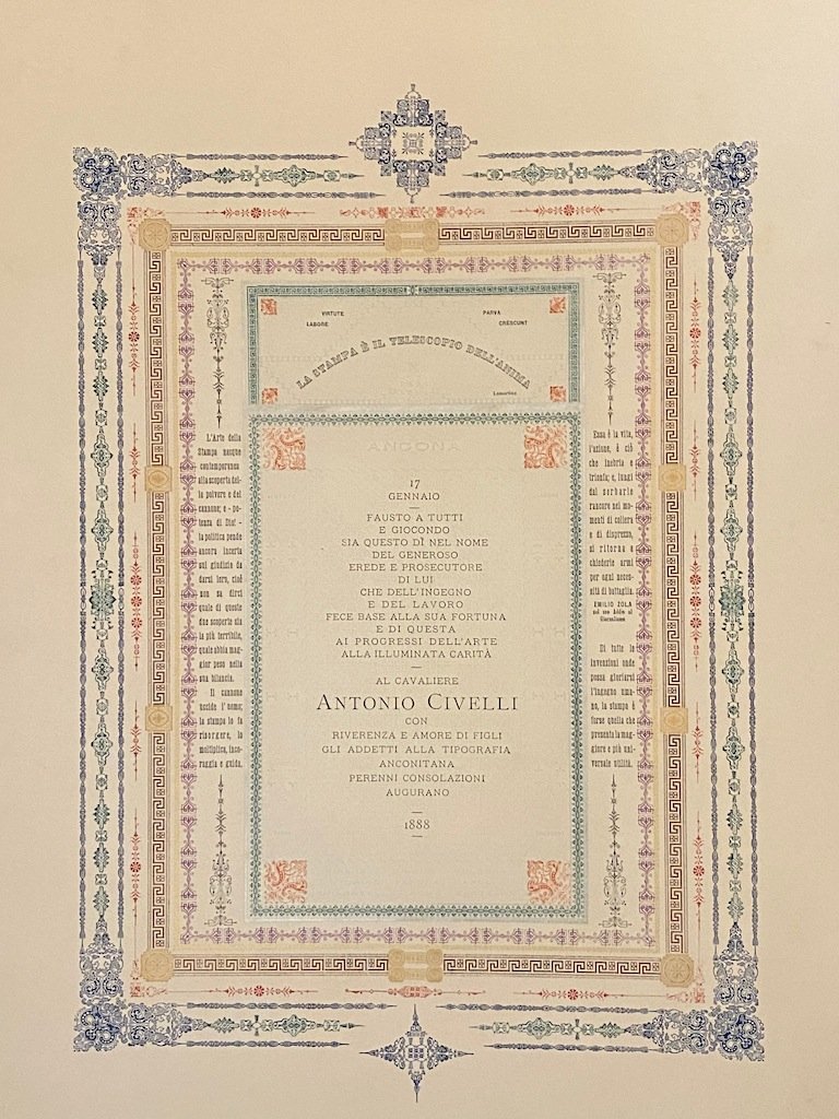 Fausto a tutti e giocondo sia questo dì nel nome …