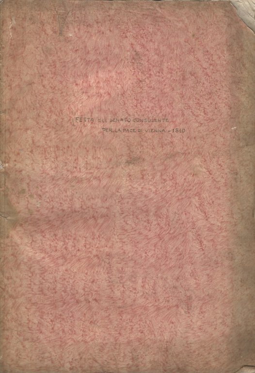 FESTA del Senato Consulente per la pace di Vienna e …