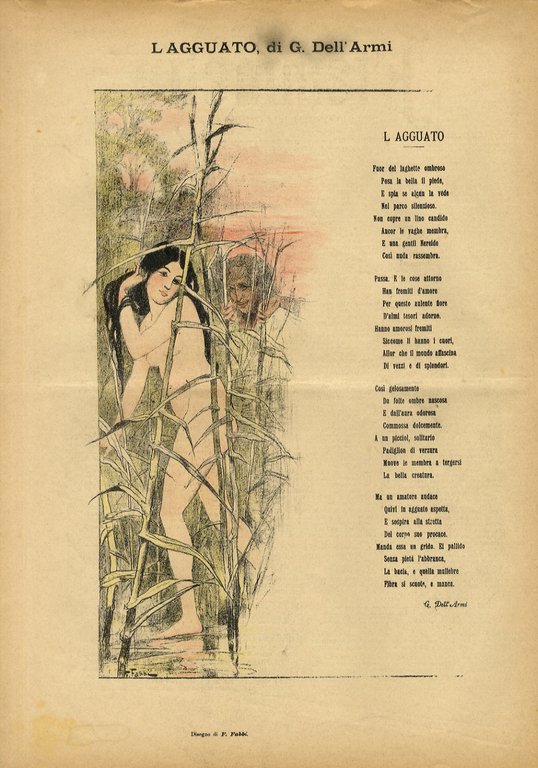 FIAMMETTA. Ebdomadario illustrato. Anno 1. N. 7. Domenica 14 giugno …