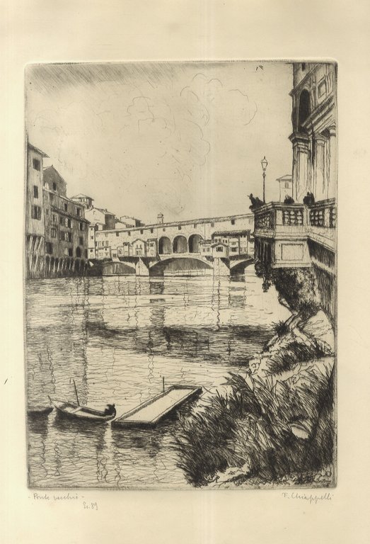 FIRENZE. Quattordici acqueforti di Francesco Chiappelli. Presentazione di Giovanni Poggi.