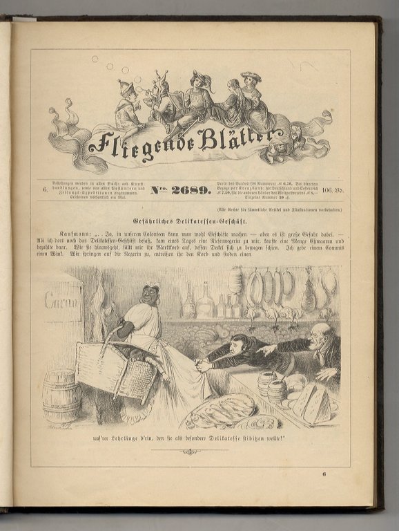 Fliegende Blätter. Band CVII. Nro 2710-2735 + Nro 2736-2755. Alle … | Immagine Gallery 3