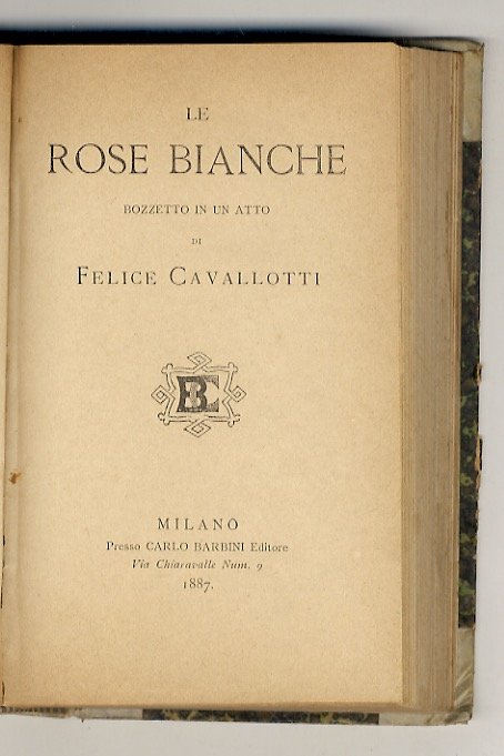 Flirtation. Comédie en un acte. Traduction de Raphael Jourdan. [Legato …