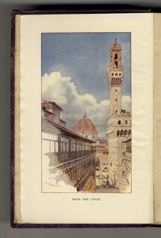 Florence and the cities of Northen Tuscany, with Genoa.