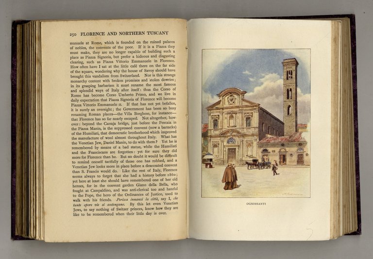 Florence and the cities of Northen Tuscany, with Genoa.