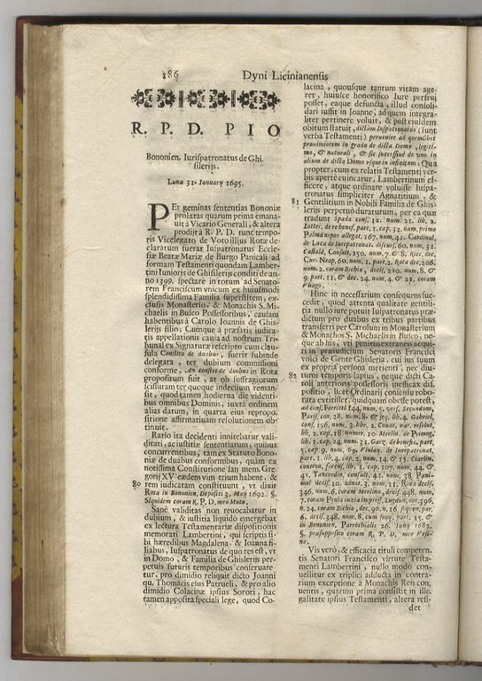 Francisci Dyni Licianensis [.] Decisiones selectissimae. Quaedam ad causae opportunitatem …