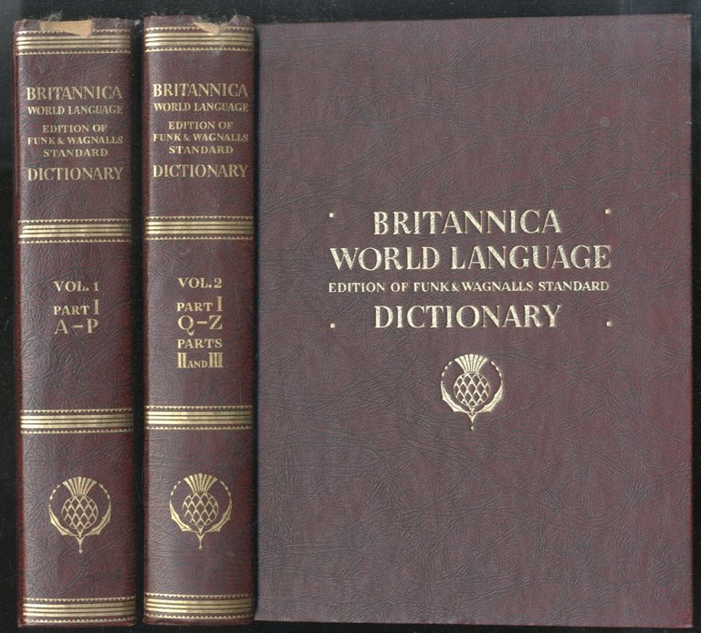 FUNK & Wagnalls' Dictionary of the English Language. International Edition. …