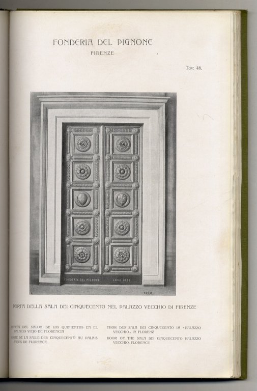 Fusioni Ornamentali. Fonderia del Pignone. | Immagine Gallery 3