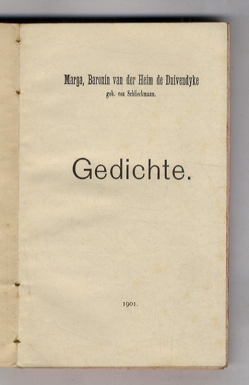 Gedichte. (Priamus' Klage über Hektors Tod - Das Meer - …