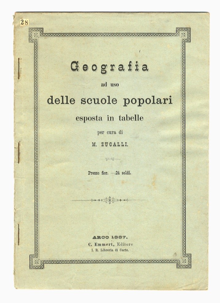 Geografia ad uso delle scuole popolari esposta in tabelle [.].