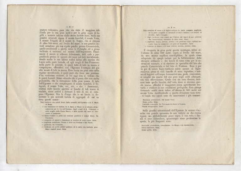 Geologia dell'Isola d'Ischia. Riveduta ed accresciuta di una nuova carta …