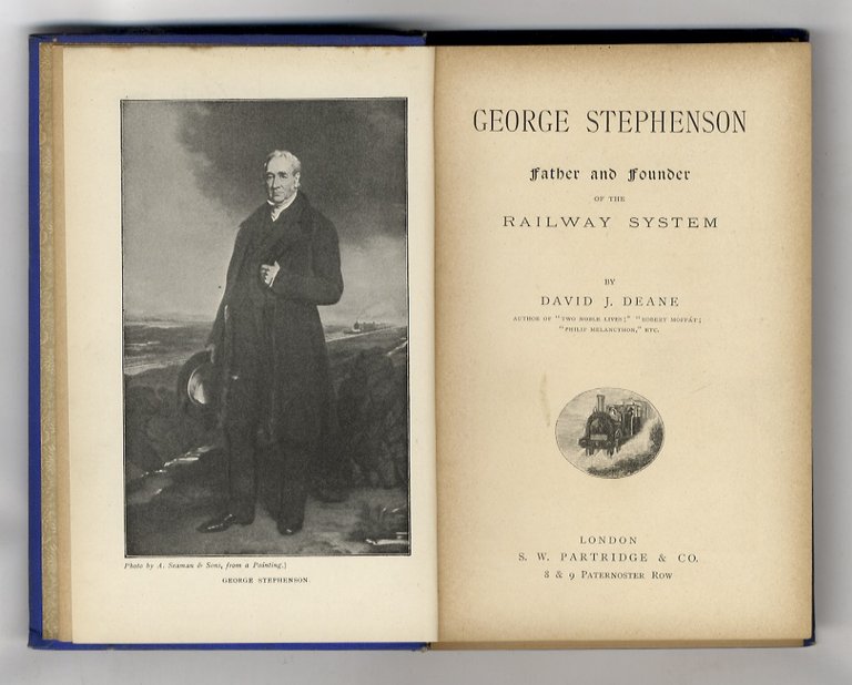 George Stephenson, father and founder of the railway system.