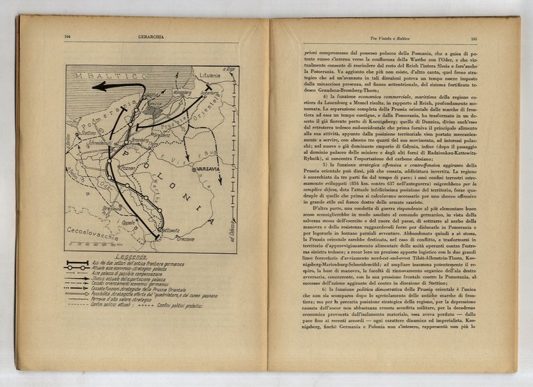 GERARCHIA. Rassegna mensile della rivoluzione fascista. Fondatore: Benito Mussolini. Anno …