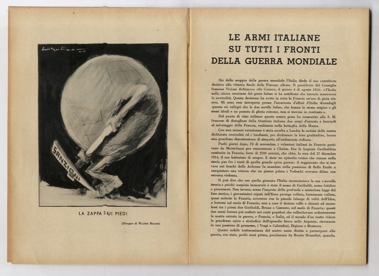 GERARCHIA. Rassegna mensile della rivoluzione fascista. fondatore: Benito Mussolini. Anno …