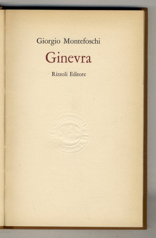Ginevra.