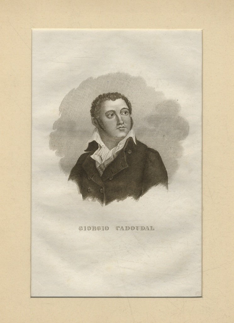 Giorgio Cadoudal. (Ritratto a mezzo busto, di 3/4 verso sinistra, …