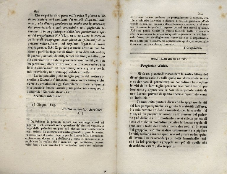 Giornale Agrario Toscano compilato dai sigg. Raffaele Lambruschini, Lapo de' …