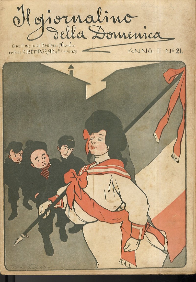 Giornalino (Il) della Domenica, Direttore Luigi Bertelli (Vamba). Anno II, …