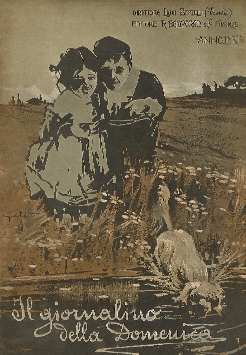 Giornalino (Il) della Domenica, Direttore Luigi Bertelli (Vamba). Anno II, …