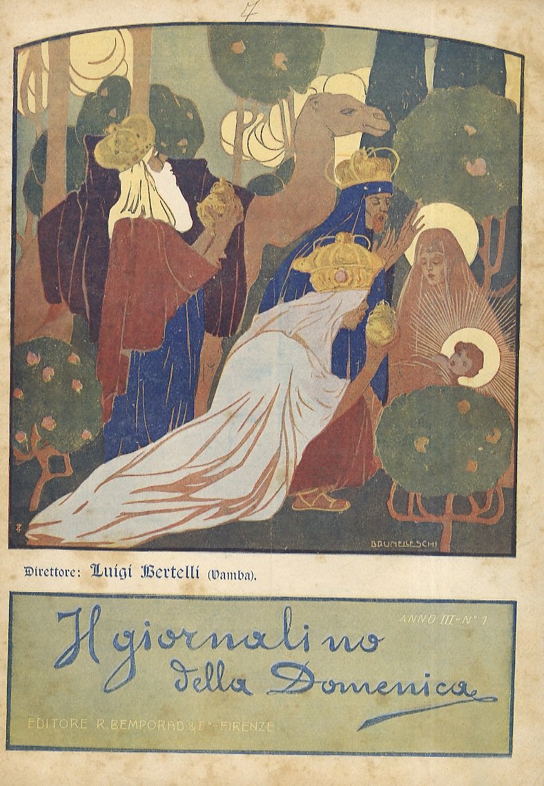 Giornalino (Il) della Domenica, Direttore Luigi Bertelli (Vamba). Anno III, …
