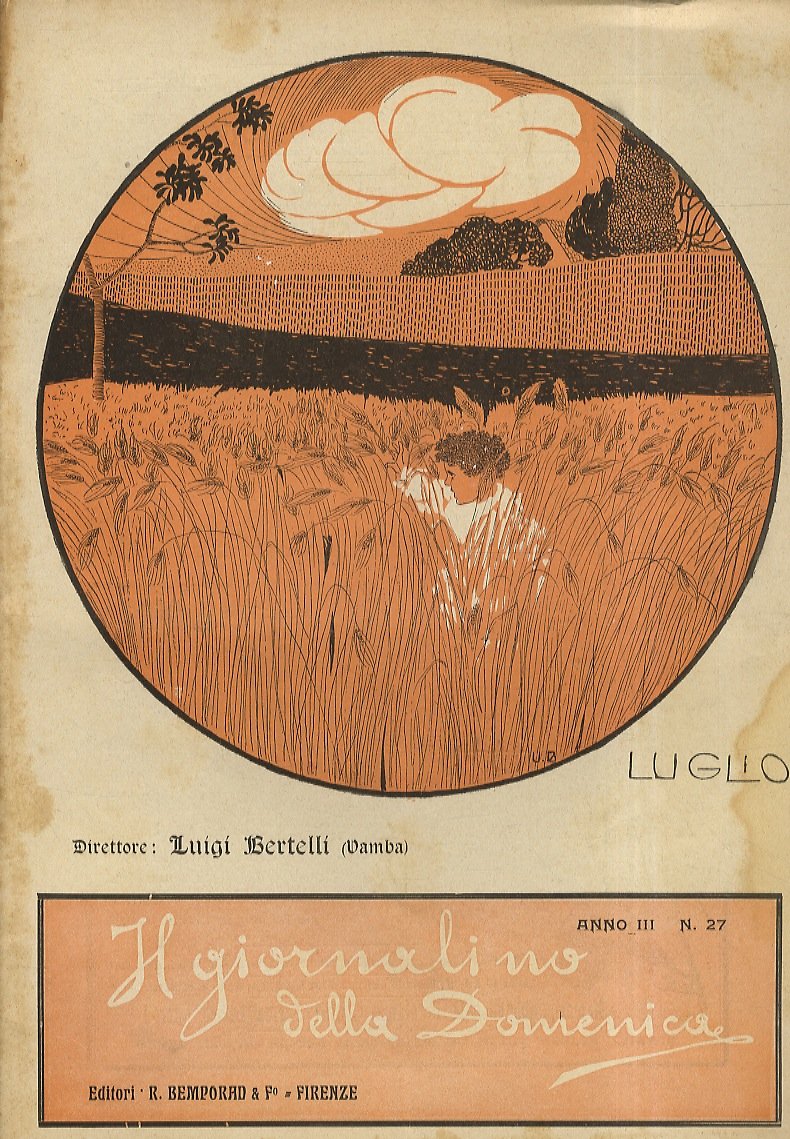 Giornalino (Il) della Domenica, Direttore Luigi Bertelli (Vamba). Anno III, …