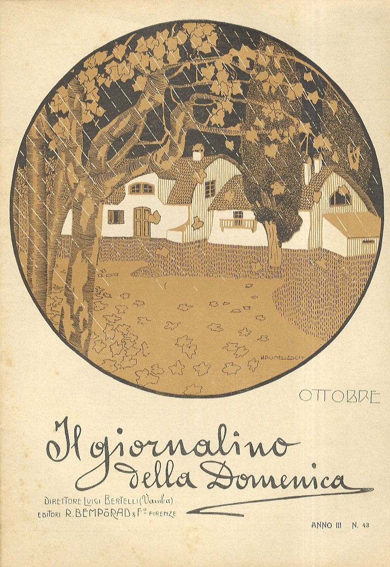 Giornalino (Il) della Domenica, Direttore Luigi Bertelli (Vamba). Anno III, …