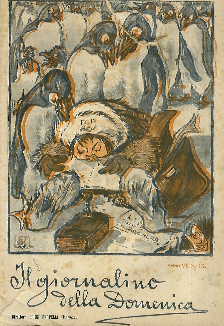 Giornalino (Il) della Domenica, Direttore Luigi Bertelli (Vamba). Anno VII, …